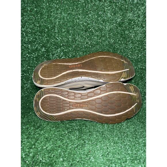 Sperry 7 Seas 3 Eye Boat Sneakers Beige Comfort Shoes Mens Size 9.5 STS15539 - Picture 8 of 9